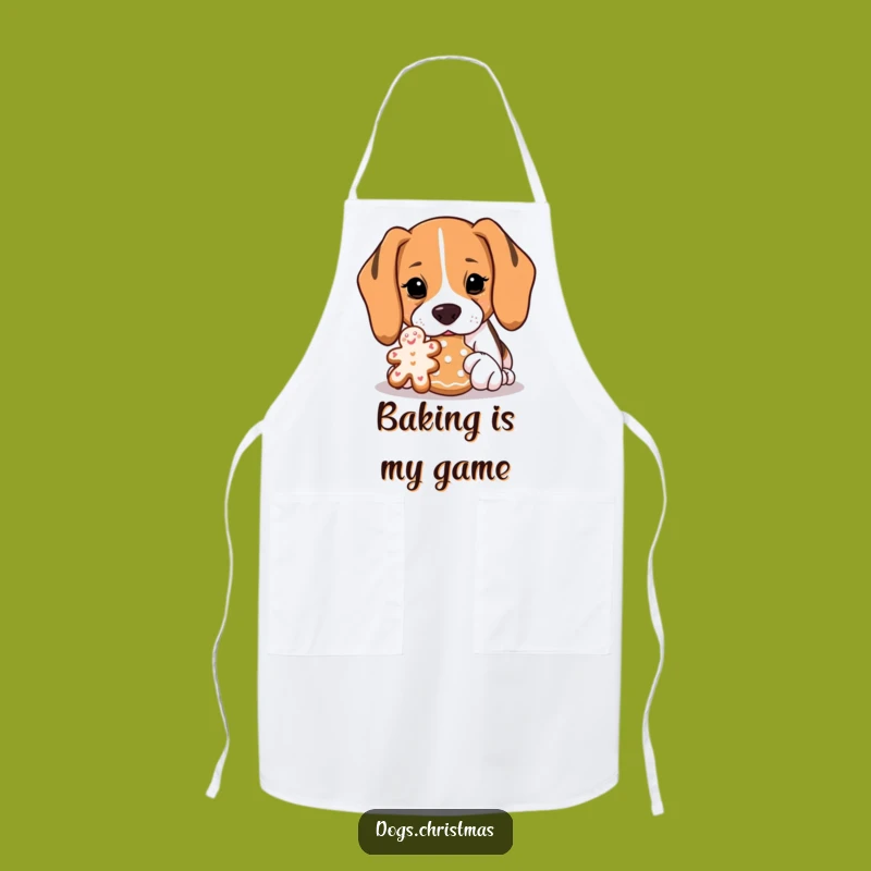 Funny Beagle Cookie Sniff Apron - Kitchen Dog Treat Lover Gift