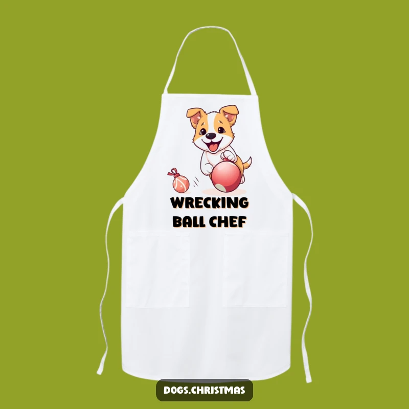 Funny Dog Kitchen Apron: Hilarious Chef Gear for Festive Pups Lovers