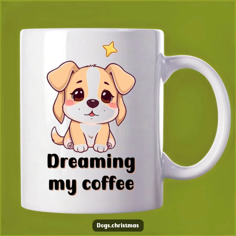Funny Hopeful Dog Star Mug - Dreamy & Hilarious Pet Lover Gift!