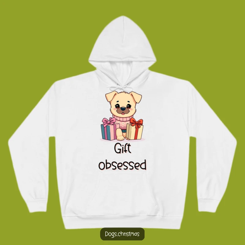 Funny Festive Dog Sweater Hoodie: Cozy Holiday Pup Sweatshirt, Great Gift