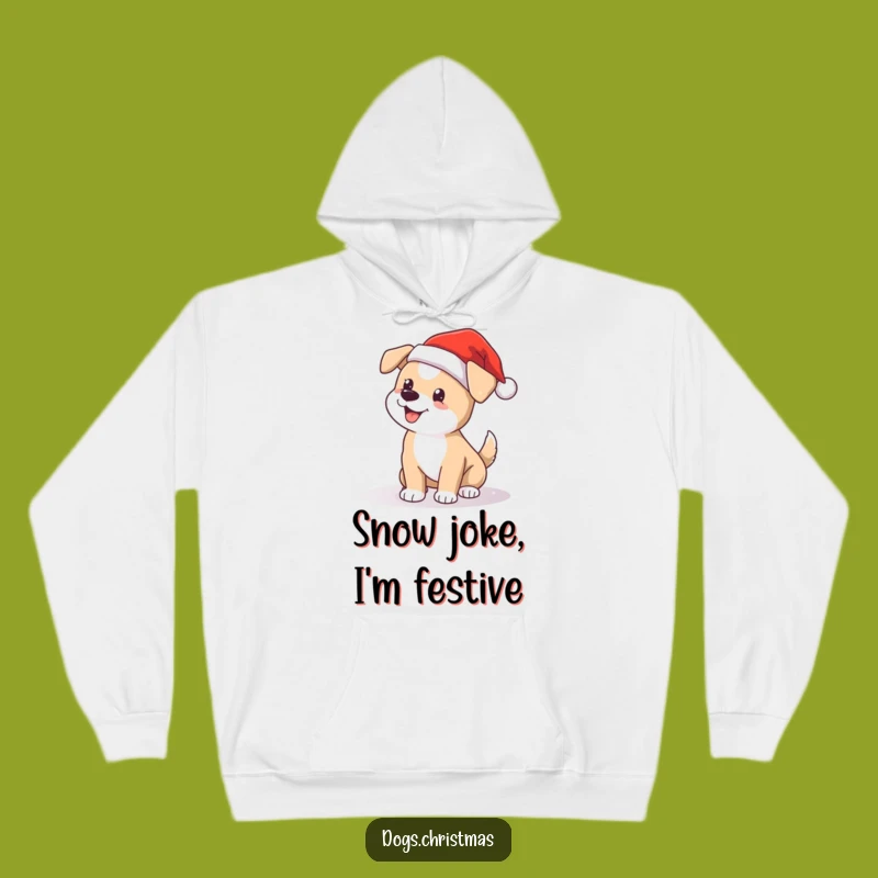 Cozy Funny Santa Dog Hoodie - Adorable Christmas Pup Gift for Warmth