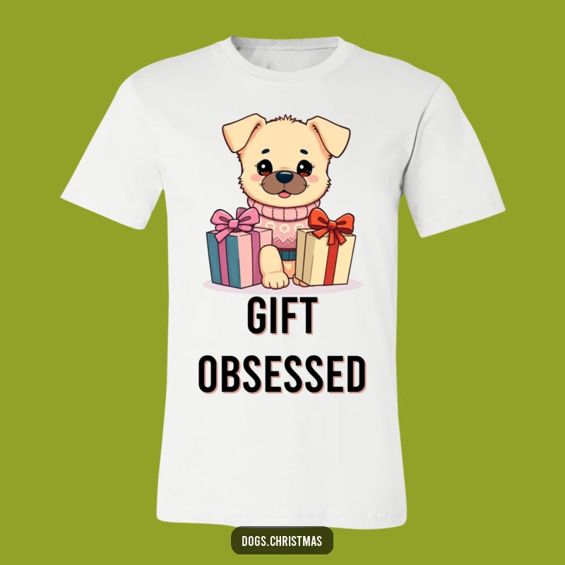 Funny Festive Dog Sweater Tee: Cute Pup Holiday Shirt, Perfect Gift