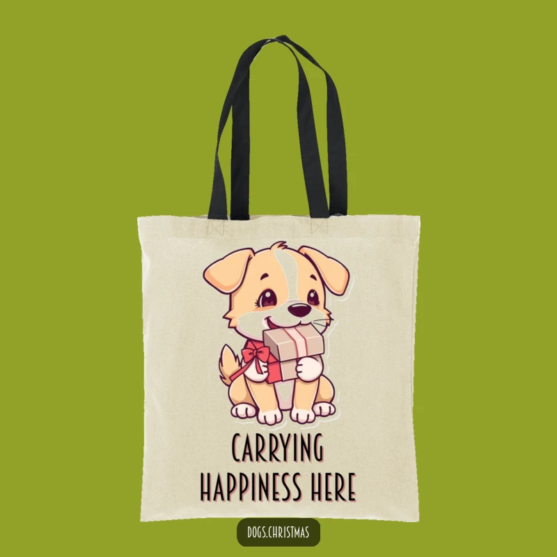 Funny Dog Present Tote Bag: Wagging Tail Carryall for Dog Lovers